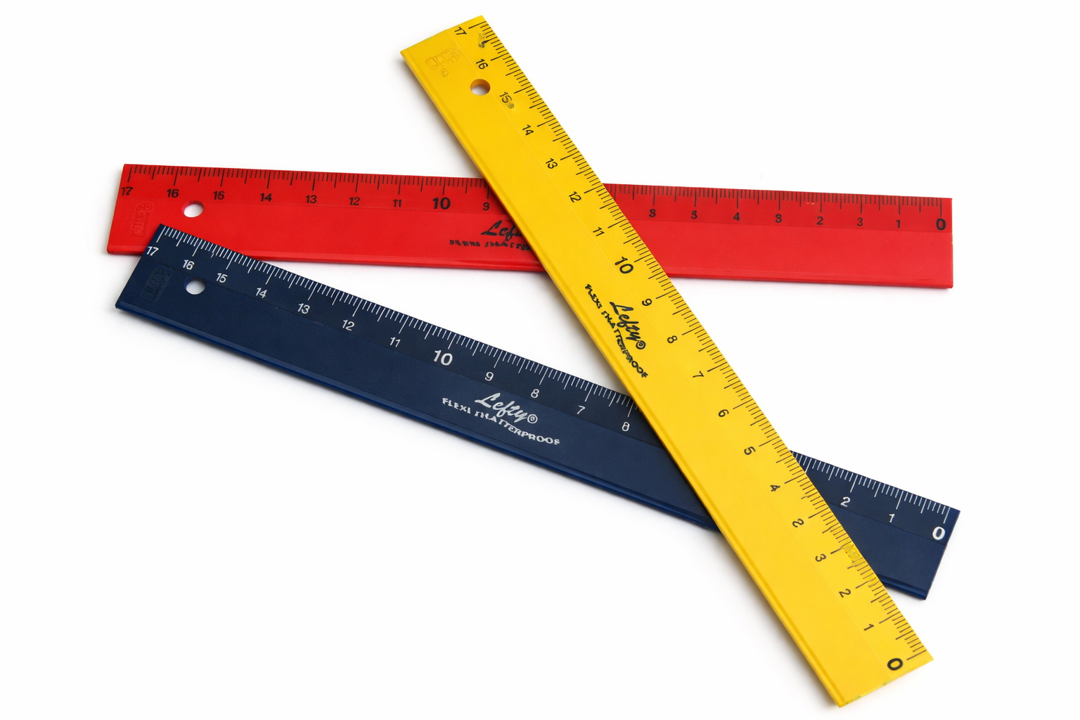 סרגל 17 ס"מ צבעוני